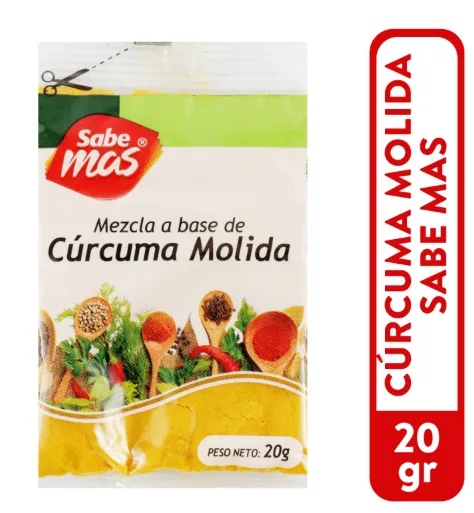 Sabe Mas Cúrcuma Molida 20g