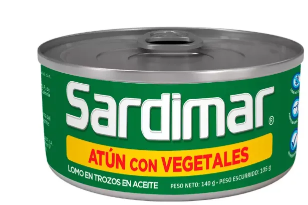 Sardimar Atún con Vegetales 140g