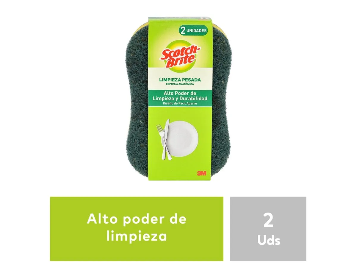 [1700.00] Scotch Brite Esponjas 2u