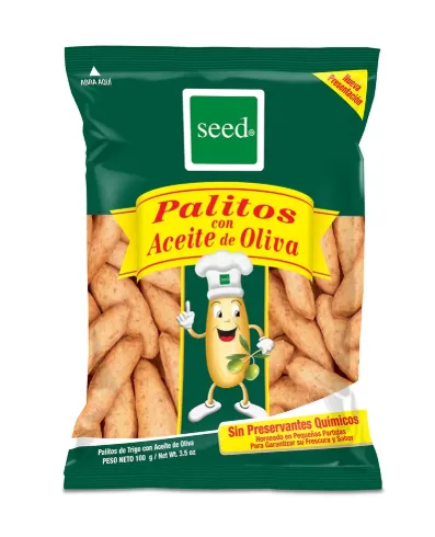 Seed Palitos con Aceite de Oliva 50g