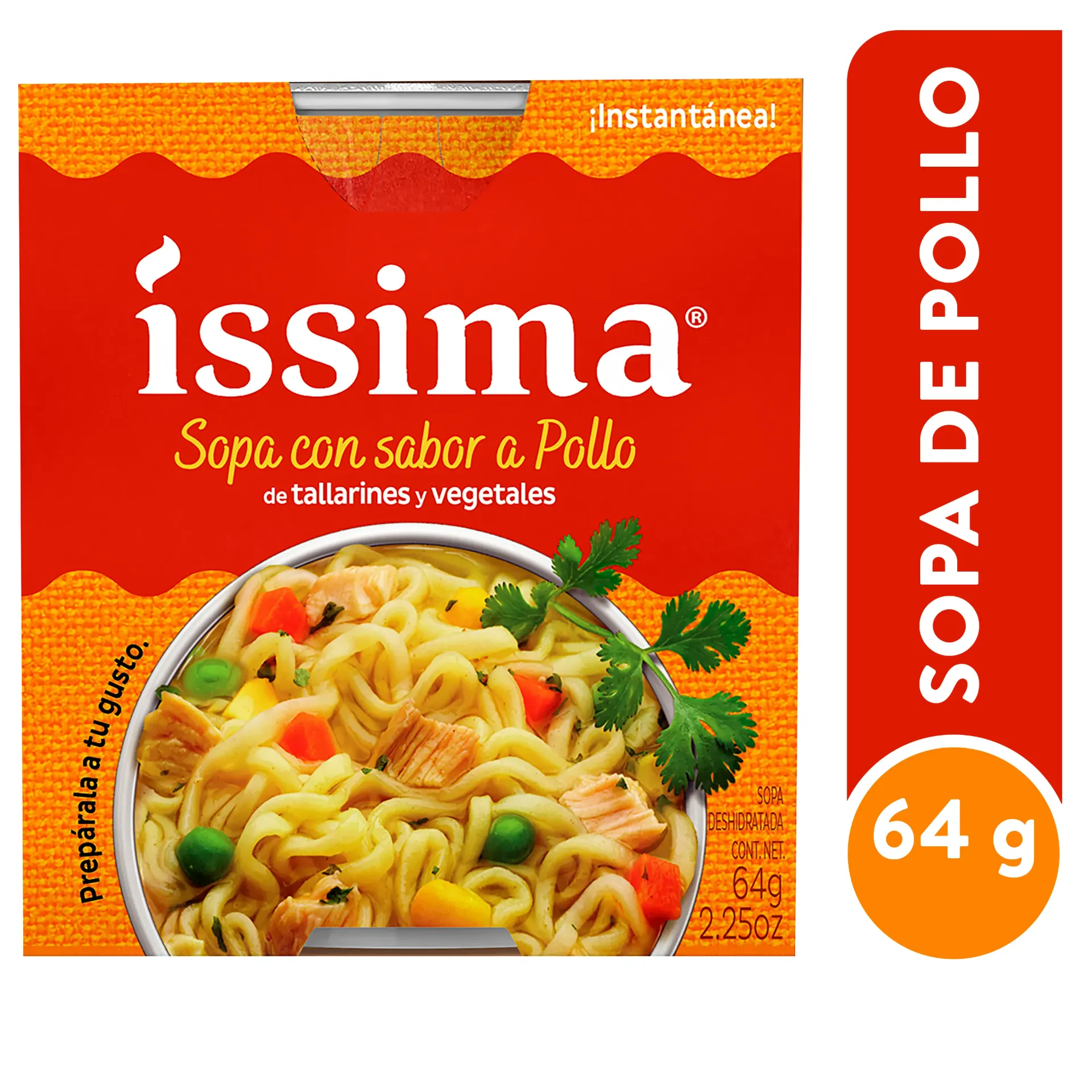 Sopa Instantánea Íssima Pollo 64g