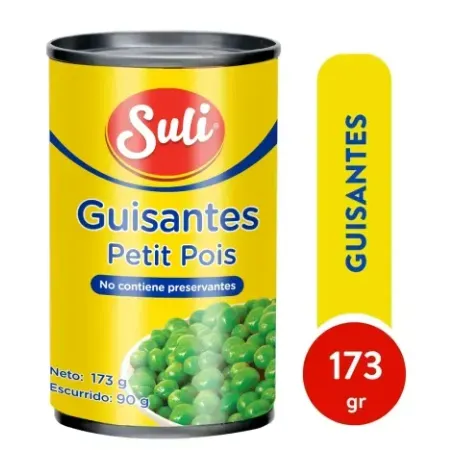 Suli Guisantes Petit Pois 173 g