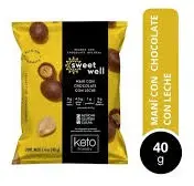 Sweetwell Bolitas Maní con Chocolate con leche 40g