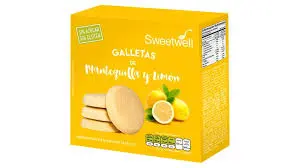 Sweetwell Galleta de Mantequilla y Limón 26g unidad