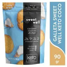 Sweetwell Galletas con Coco 90g