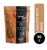 Sweetwell Galletas de Mantequilla de Maní 90g