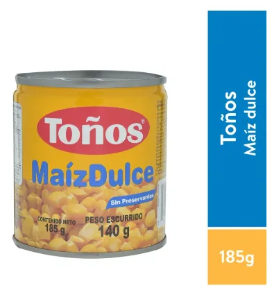 Toños Maiz Dulce 110g