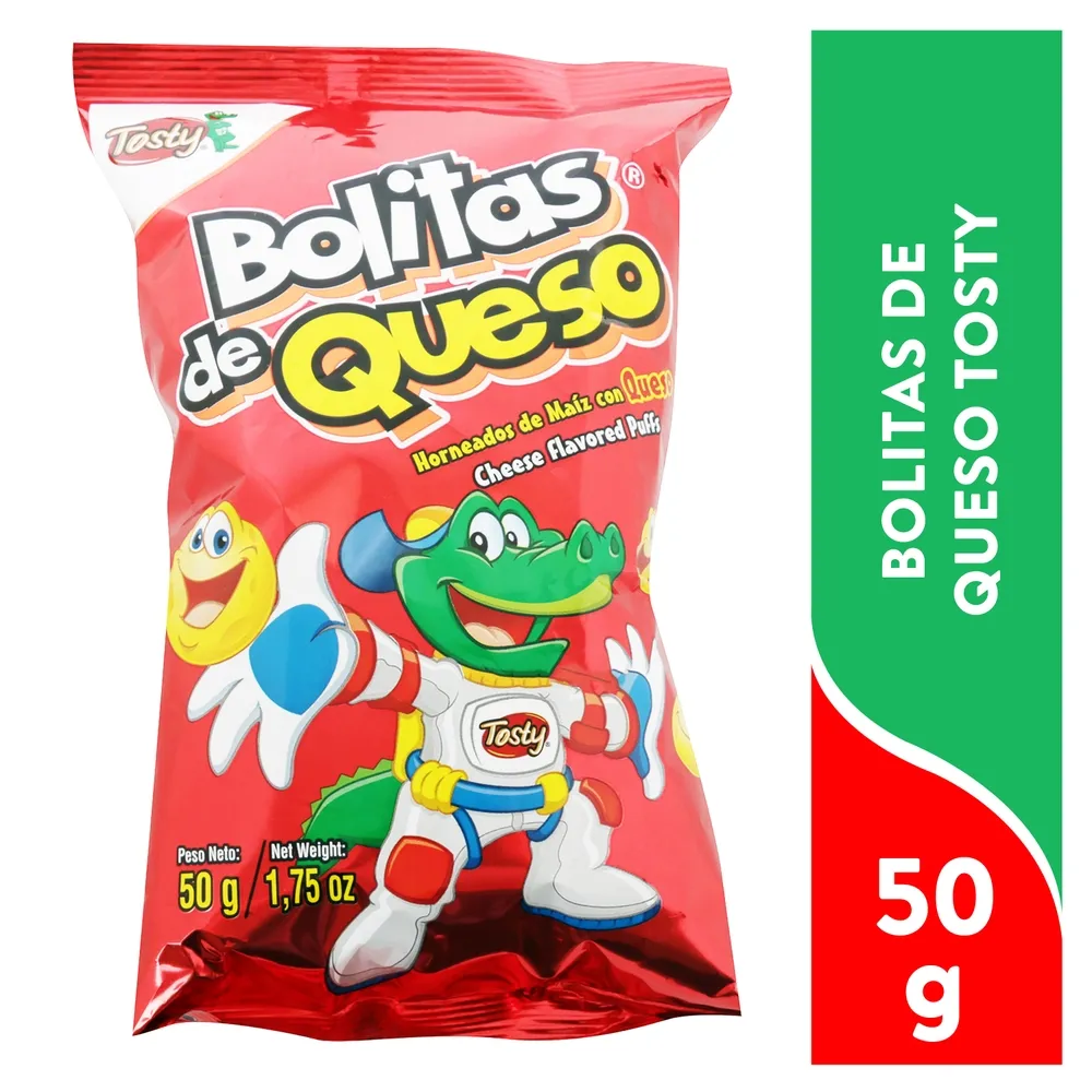 [850.00] Tosty Bolitas de Queso 50g