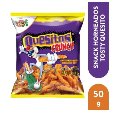 Tosty Quesitos Crunch 50g