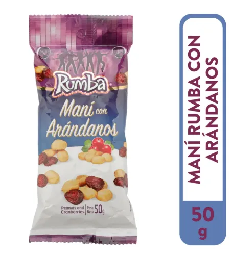 Tosty Rumba Mani con Arandano 50g