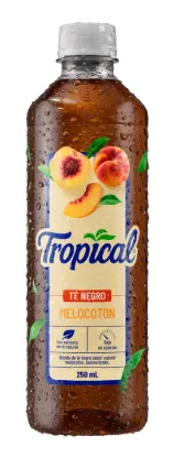 Tropical Té Negro Melocotón 250ml