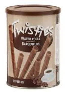 Twisties Barquillos Espresso 400g