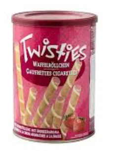 Twisties Barquillos Fresa 400g