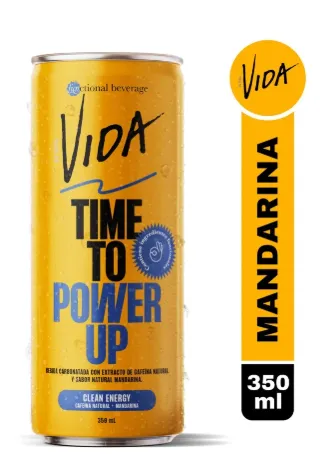 Vida Bebida Time To Power Up 350 ml