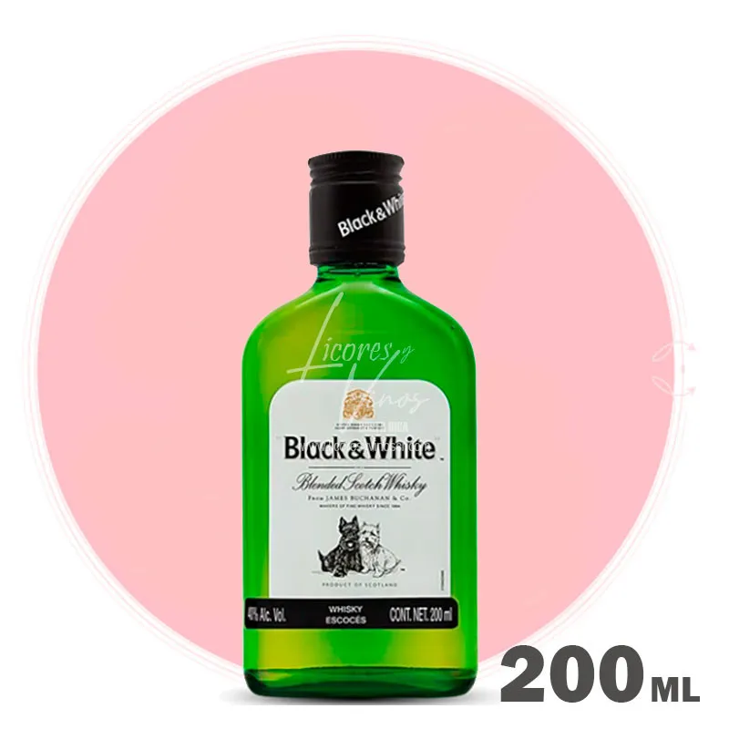 Whiskey Black y White 20cl