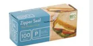Zipper Seal Pequeña 100u